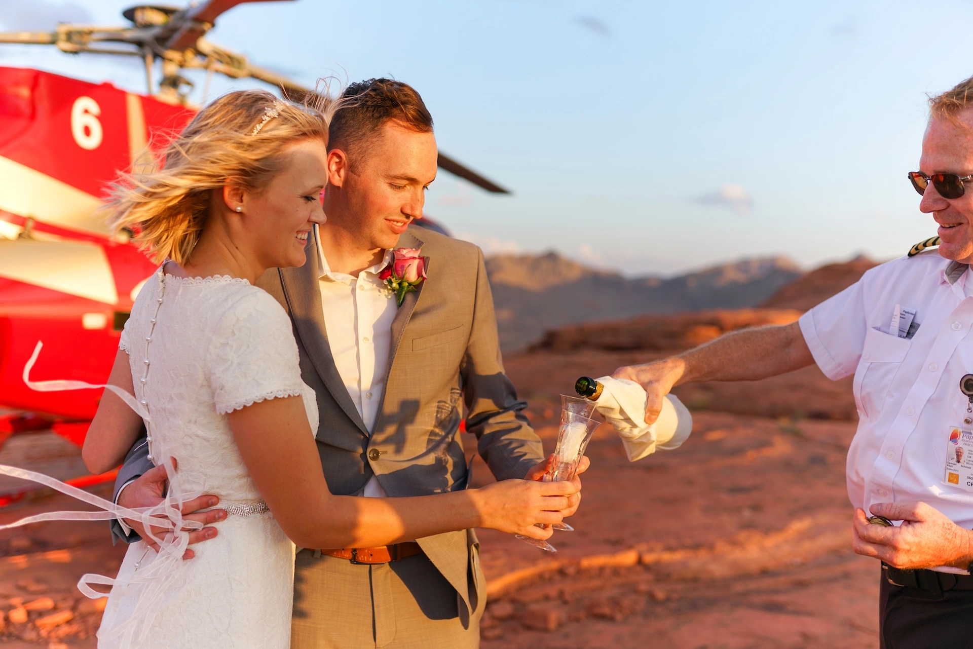 Valley of Fire per Helikopter Deluxe