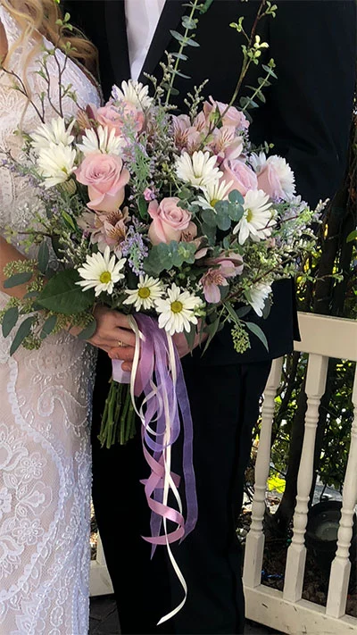 upgrade bloemen van 6 rozen naar In the Garden